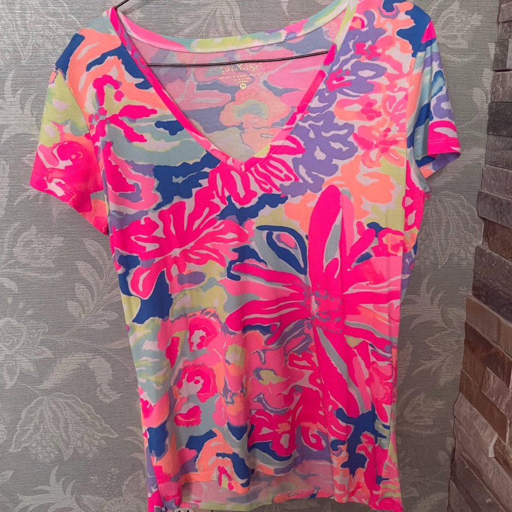 Lilly Pulitzer Pastel Multicolor Top